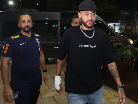 巴西国家队备战美加墨周期前2场预选赛，12名旅外球员抵达集结酒店