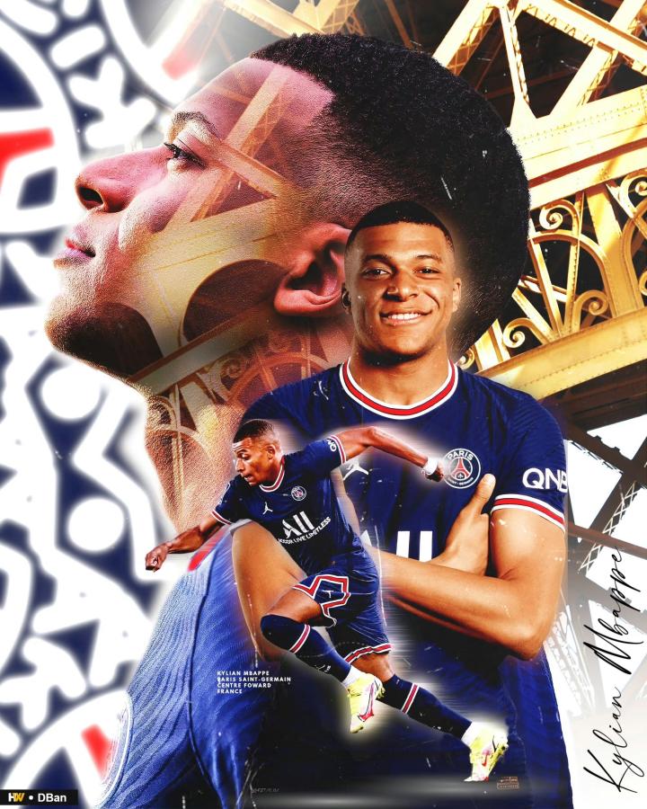 足球壁纸姆巴佩