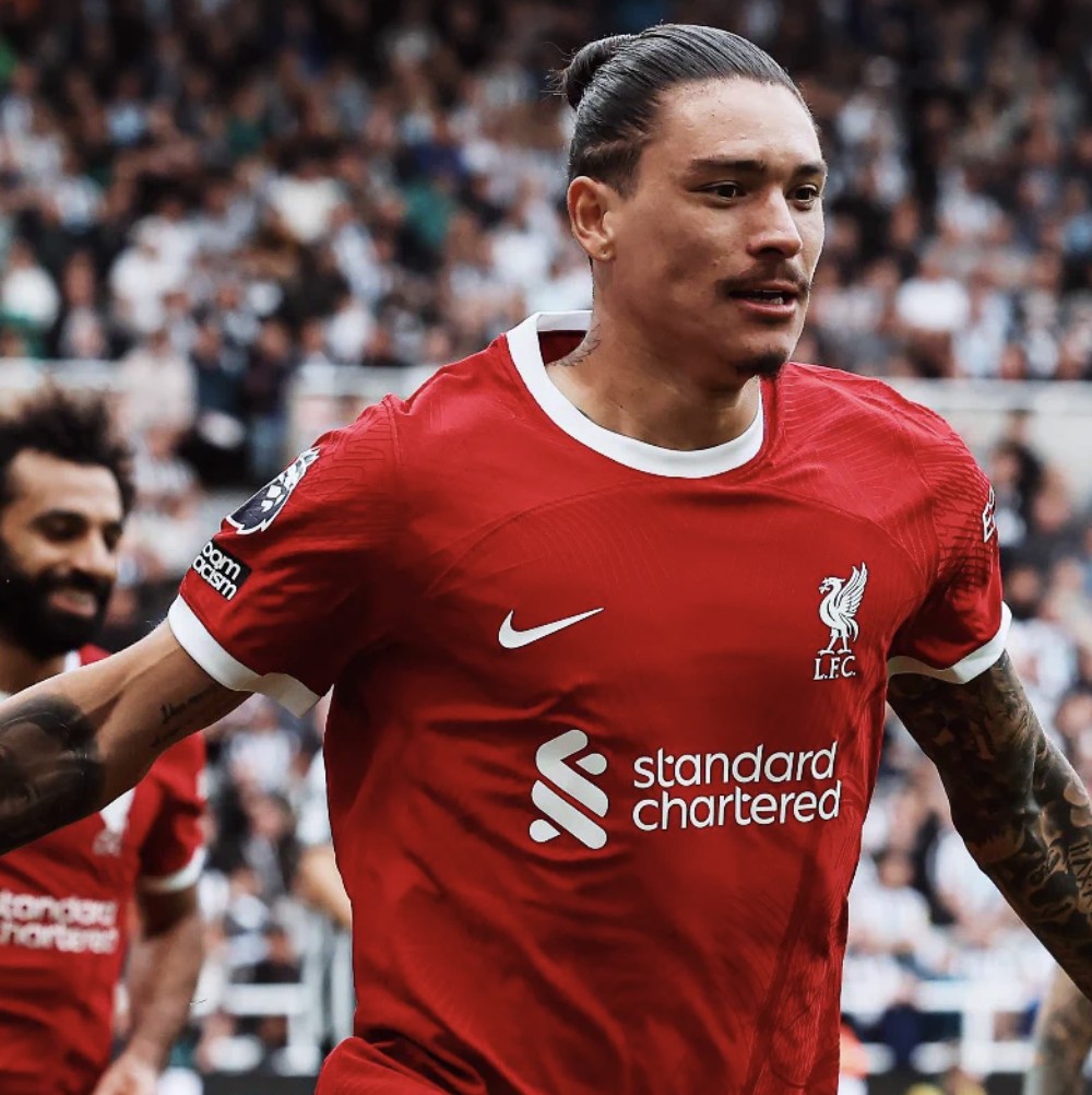 努角利物浦官方努涅斯绝杀纽卡当选球队八月最佳进球