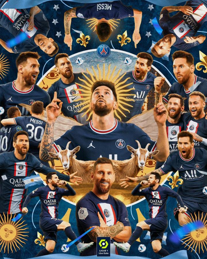 足球壁纸梅西36岁