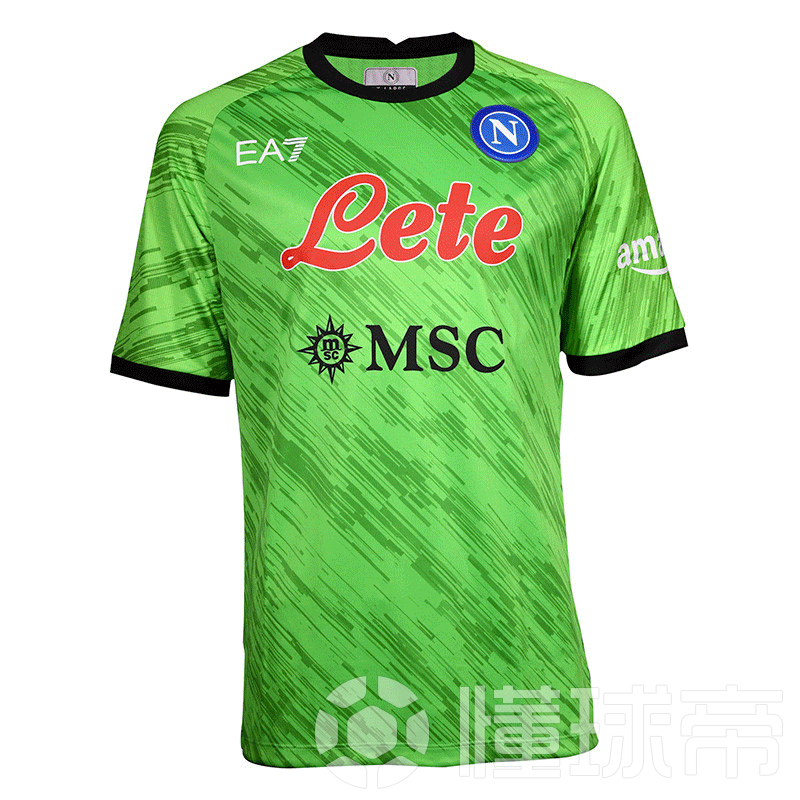 ea7x那不勒斯202223赛季主客场球衣