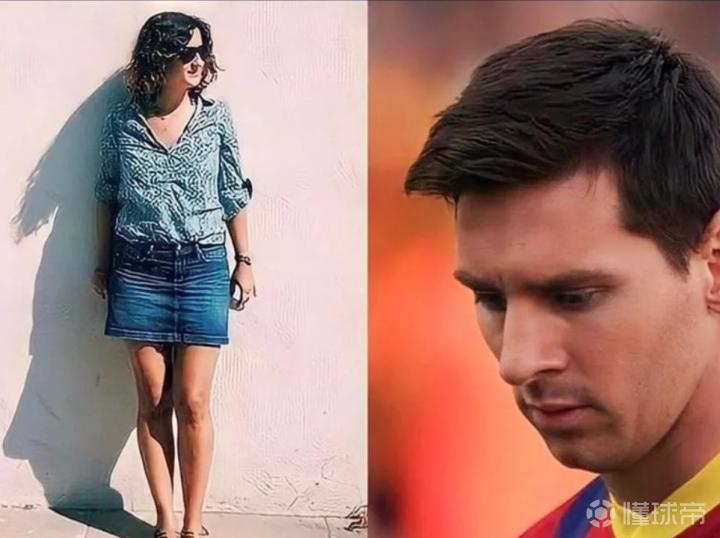 像不像？女球迷9年前在洛杉矶拍摄照片的影子撞脸梅西