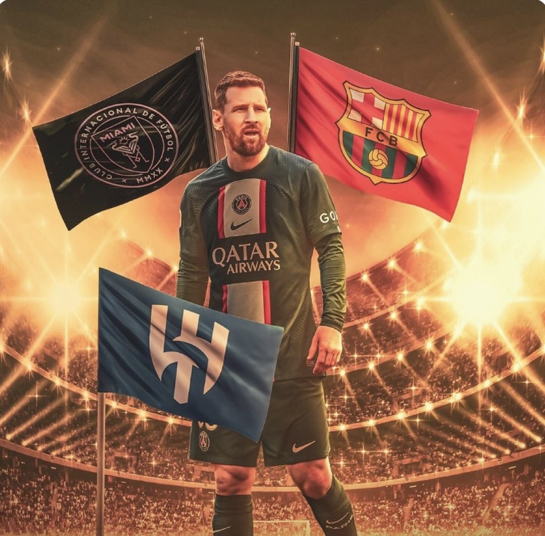 梅西下家赔率:巴萨2.0领跑,沙特球队2.25紧随其后