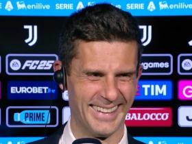 尤文图斯主帅蒂亚戈-莫塔谈胜利和球员表现