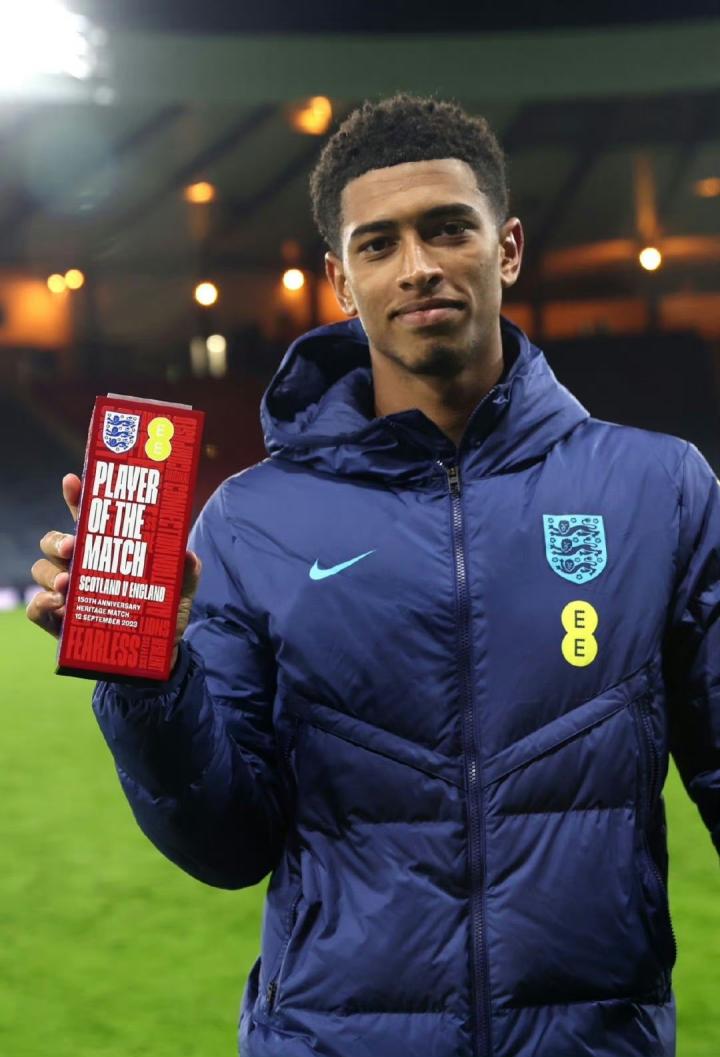 最佳球员贝林厄姆|英格兰|皇家马德里|贝林厄姆|懂球帝