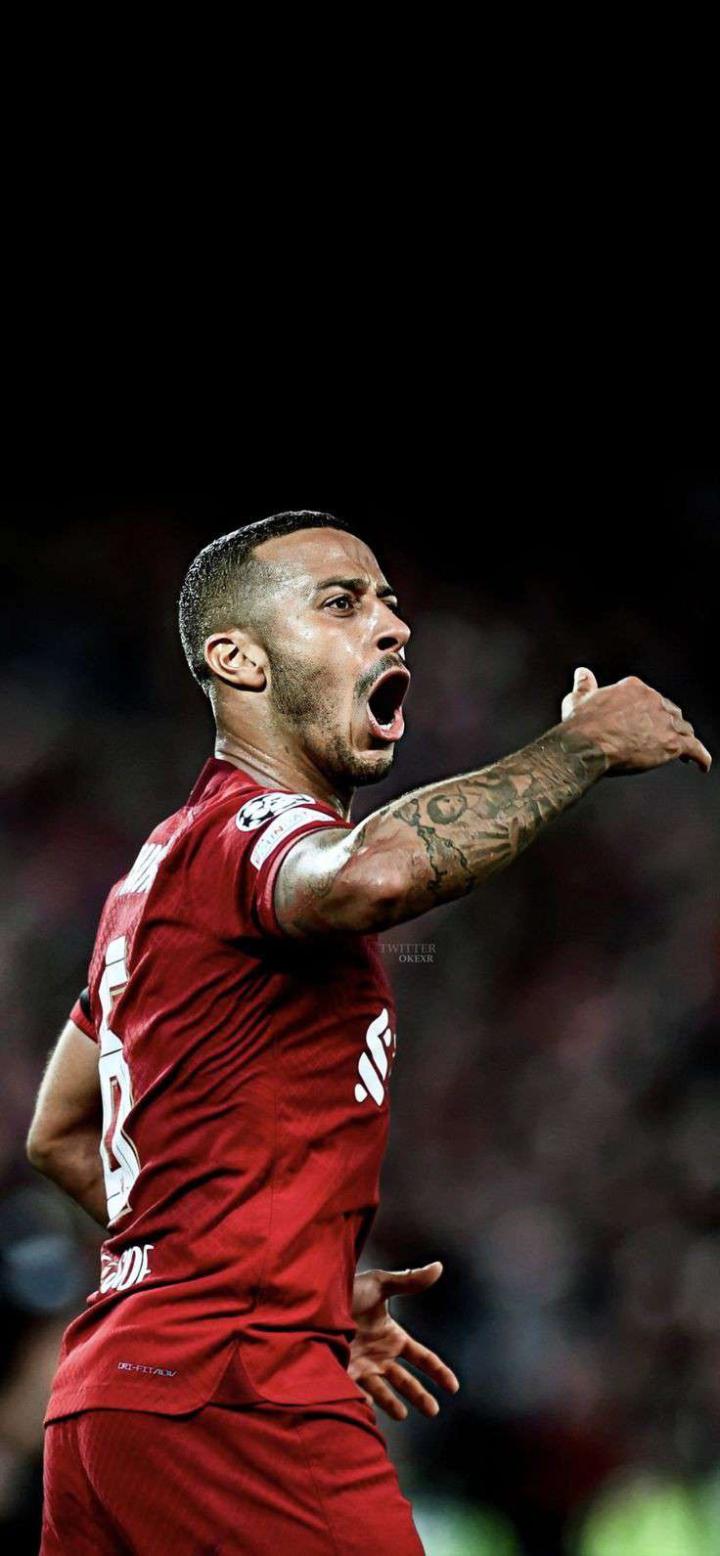 壁纸利物浦壁纸第十三期蒂亚戈健康踢球