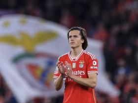 本菲卡球员阿尔瓦罗-费尔南德斯接受采访谈欧冠比赛