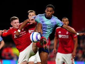 英超阿森纳客场0-0战平诺丁汉森林