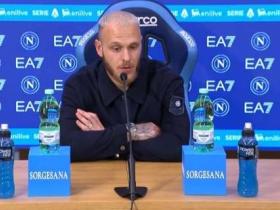 国际米兰客场1-1战平那不勒斯，迪马尔科:平局遗憾