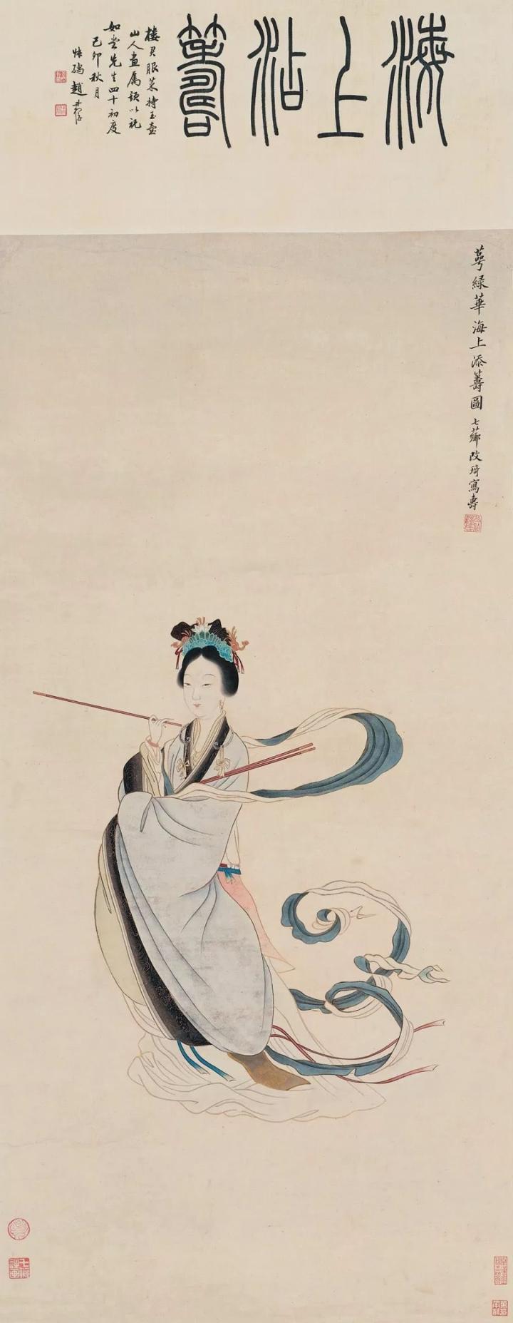 清- 改琦绘画作品欣赏（1）