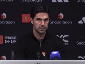 阿森纳主帅阿尔特塔分析英超战平曼联