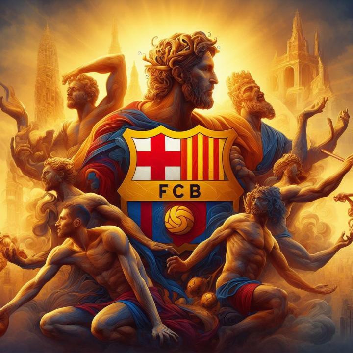 巴萨队徽ai图可做头像