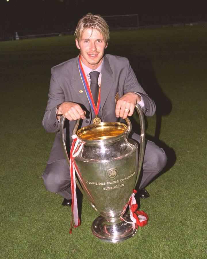 老照片:db792616669686165|曼联|贝克汉姆|懂球帝