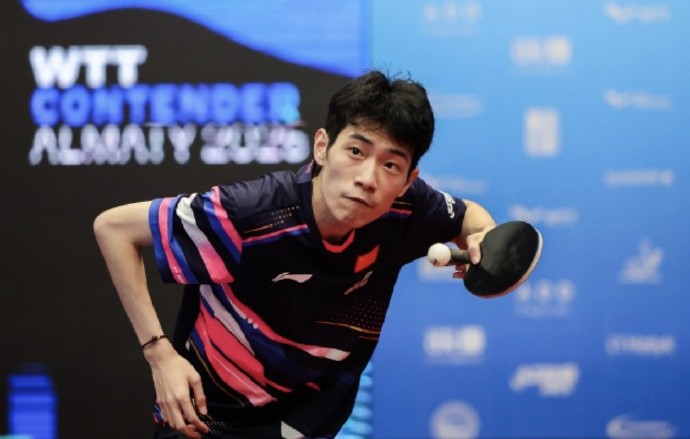 陈俊菘3-2战胜滨田一辉，晋级男单八强将对阵F-勒布伦