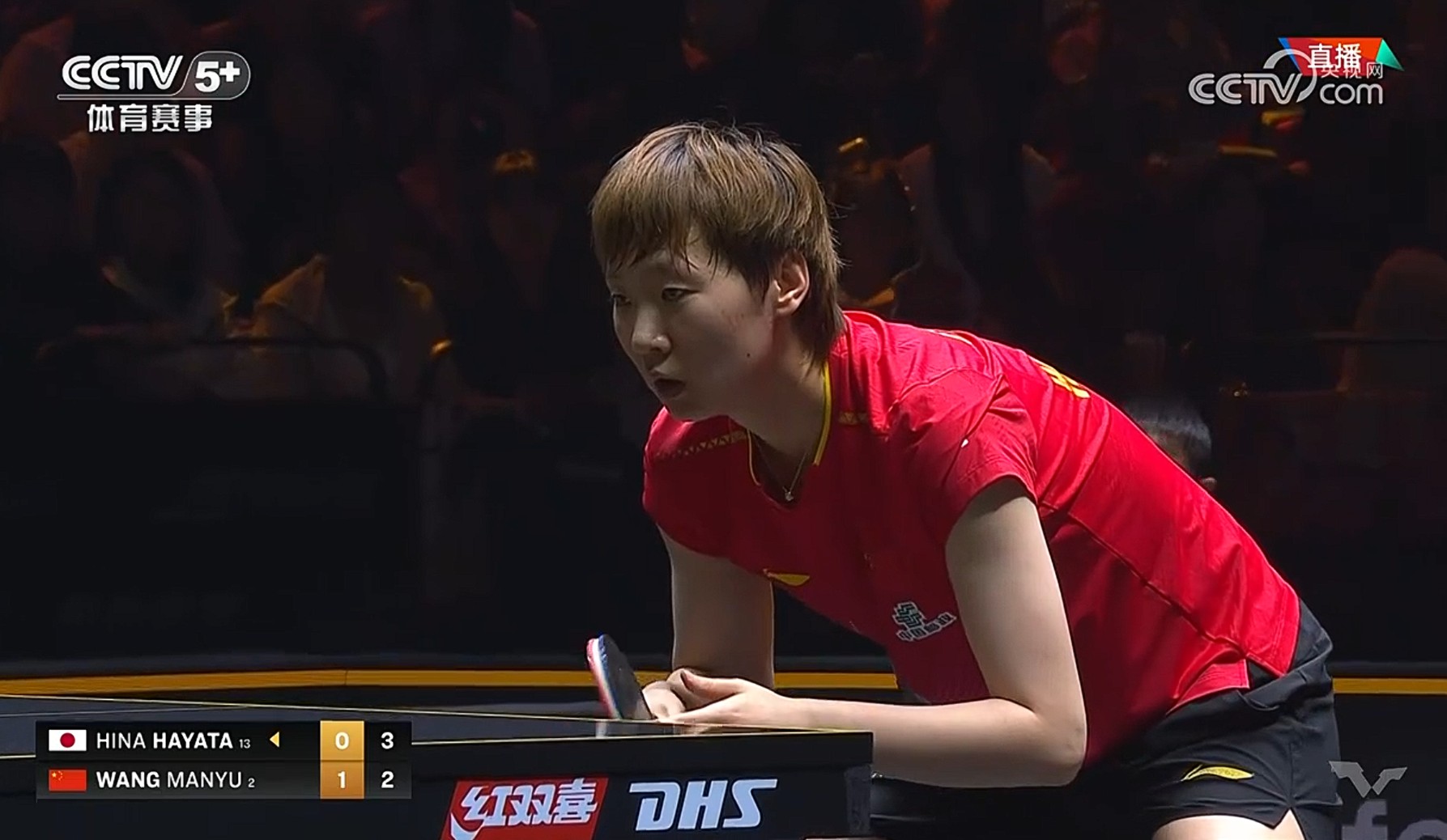 王曼昱3-0轻取早田希娜，晋级中国大满贯女单八强