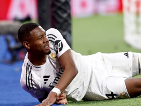 阿拉巴再度受伤 无缘出场将休战四周