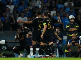 皇家马德里在欧冠比赛中以3-2战胜那不勒斯