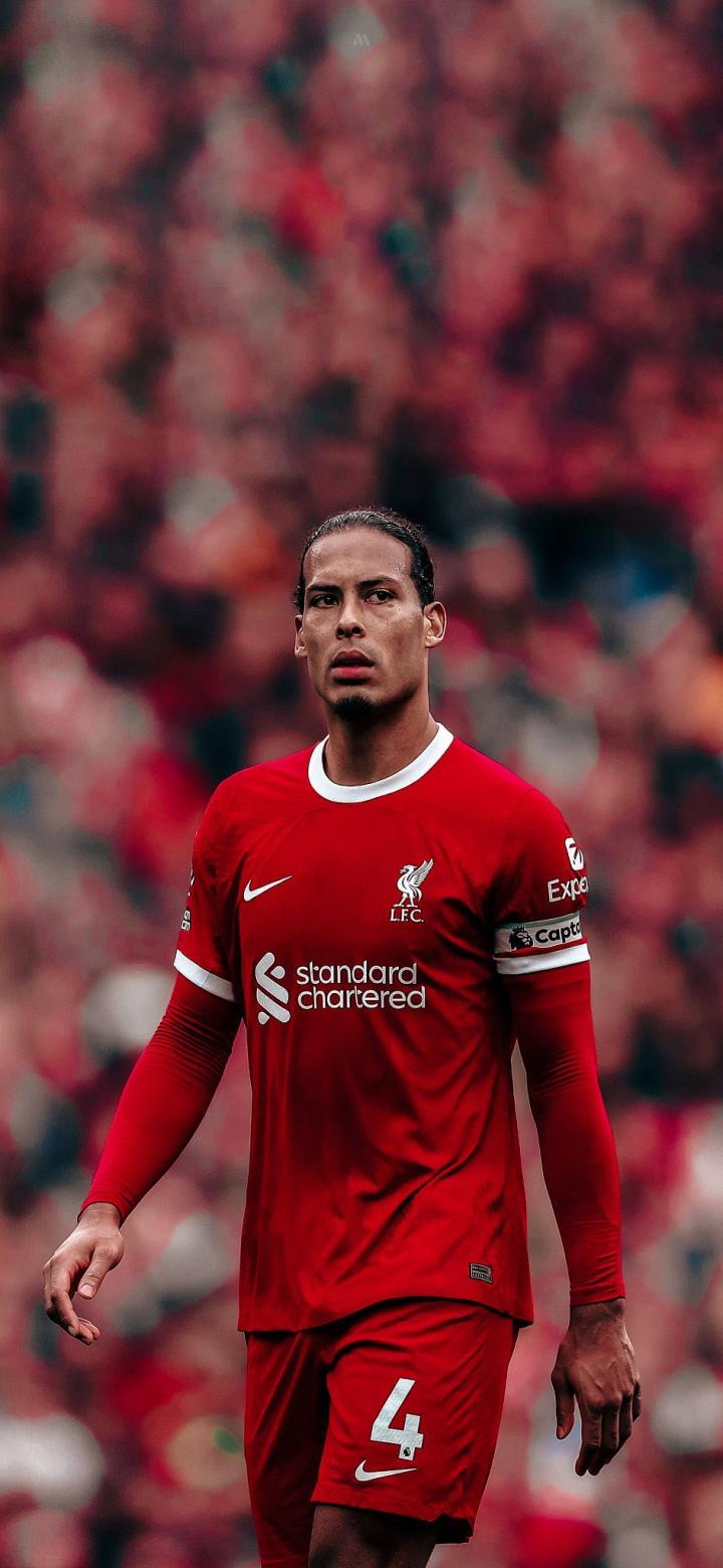 利物浦铁血后卫范戴克4k