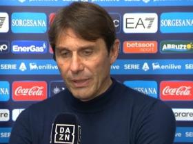 孔蒂赛后采访：那不勒斯击败米兰后表现反差明显