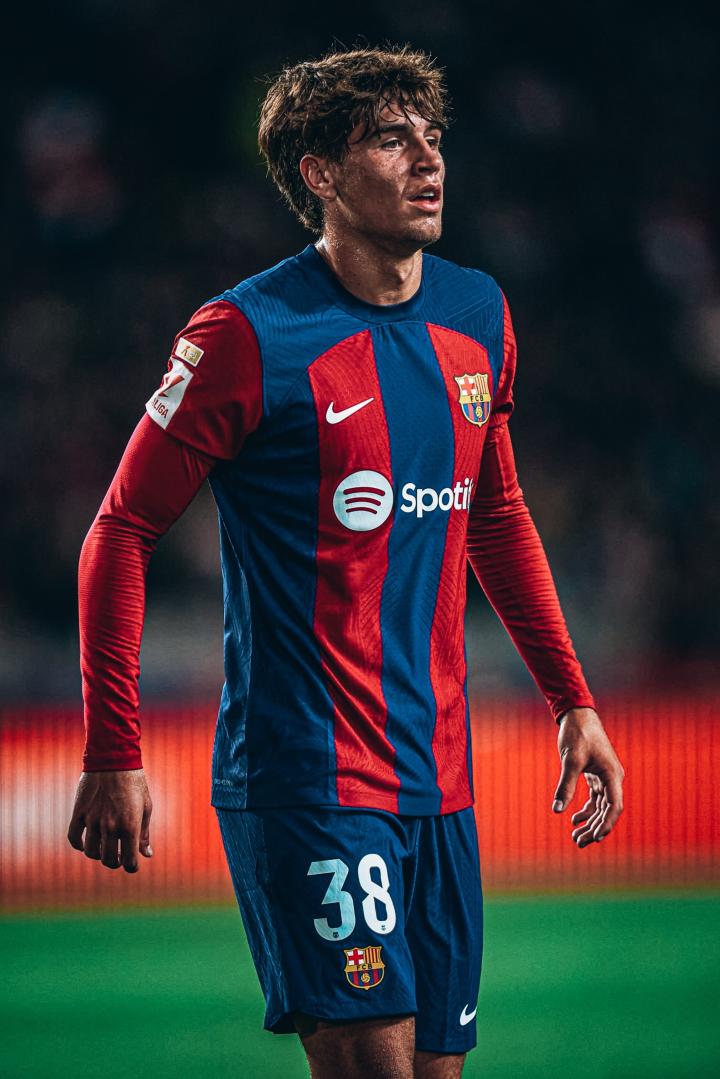 巴萨17岁小将马克-吉乌首次出战替补出场23秒钟破门|巴塞罗那u19|马克