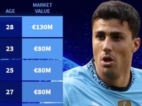 德国转会市场公布后腰身价榜单