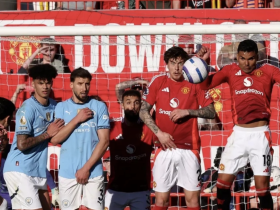 曼联0-0曼城，兄弟德比无胜负