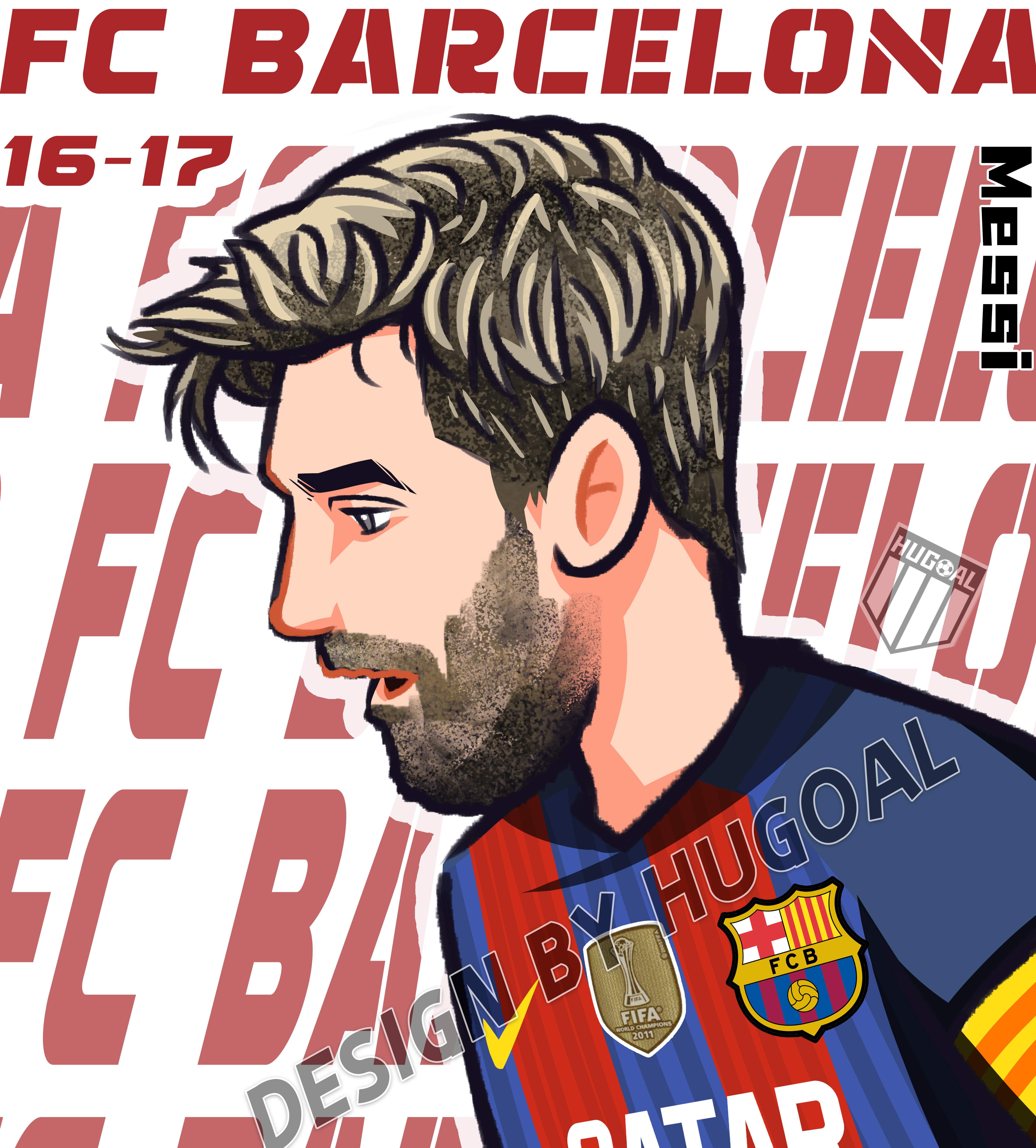 梅西出道到至今效力的俱乐部q版头像 第四期点个关