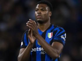 国米主力右翼卫邓弗里斯回归米兰接受治疗