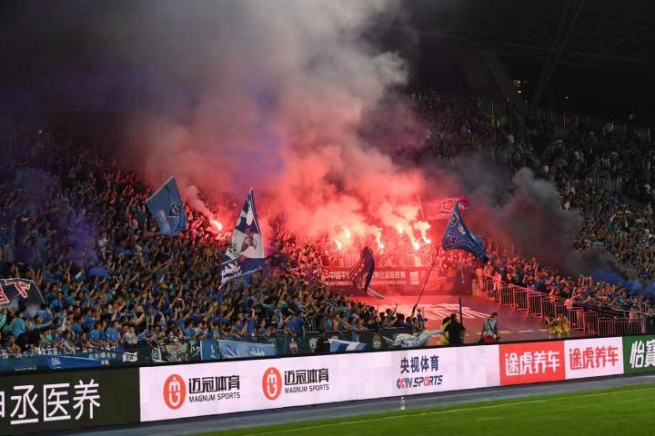 由于燃放冷焰火中国足协对南通支云主场罚款五万元