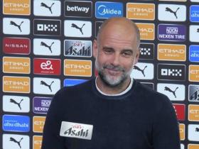 曼城主帅瓜迪奥拉谈德布劳内离队和曼联比赛