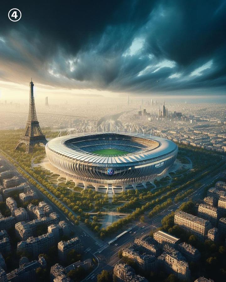 433发布的一组ai制作的球场全景图[林皇]|阿森纳|拜仁慕尼黑|皇家