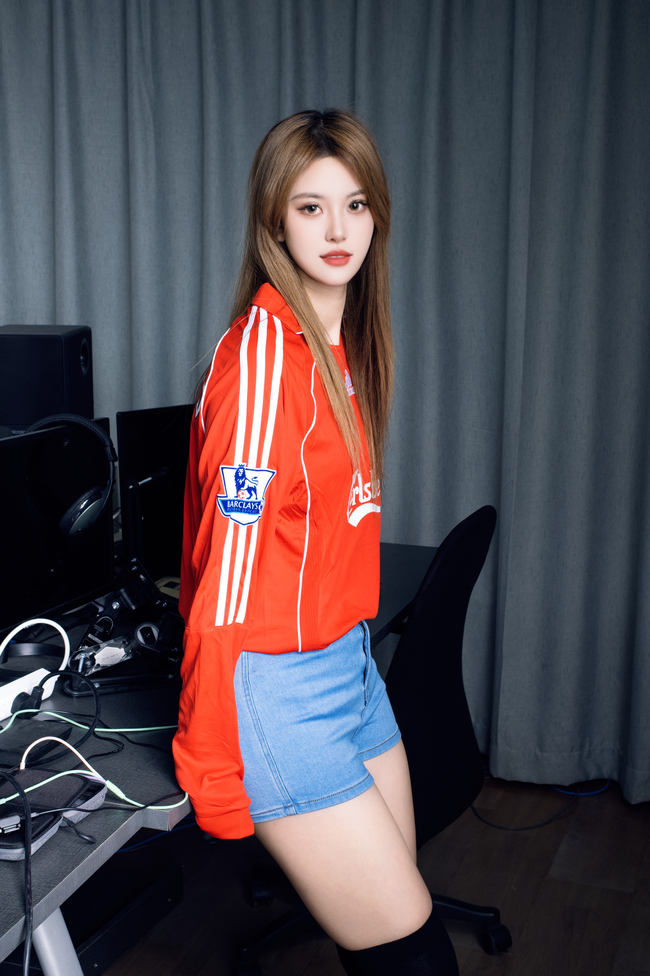 女球迷采访前职业女足运动员人美球风帅的大连妹子孙子七