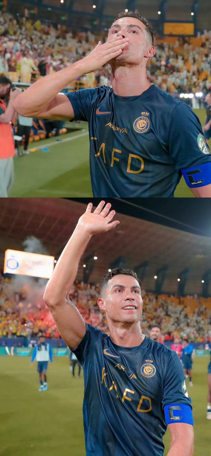 利雅得胜利10达曼协作晋级八强赛后壁纸就压