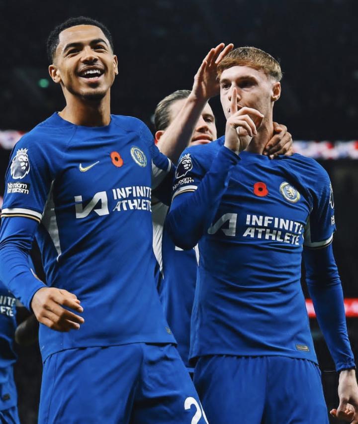 21岁的英格兰中场科尔帕尔默在代表切尔西对阵托