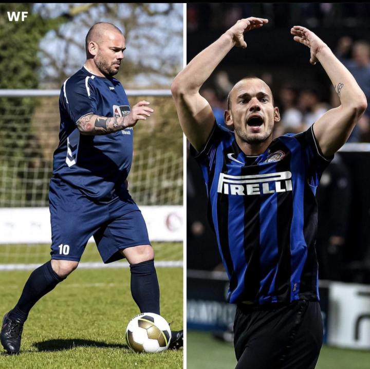 前皇家马德里国际米兰著名球星斯内德退役四年了