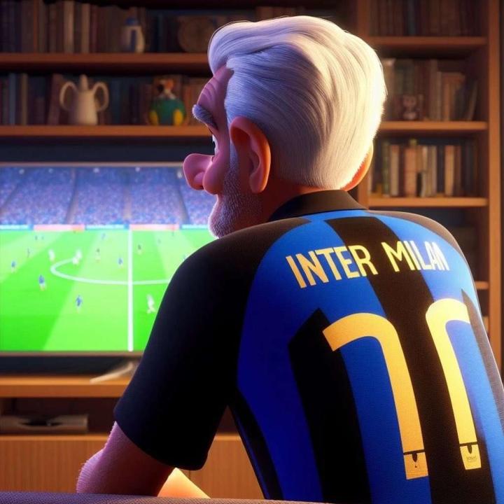 分享几张国际米兰卡通画可以做头像最后一张好像