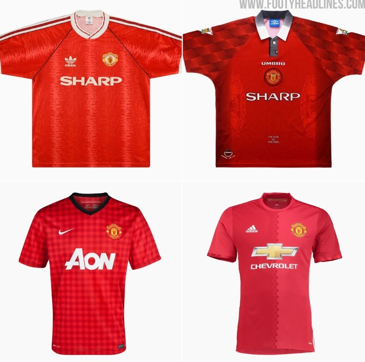 曼联202425主场球衣配色曝光将融合两种红色