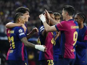 巴塞罗那大胜多特蒙德4-0，欧冠1/4决赛首回合完胜