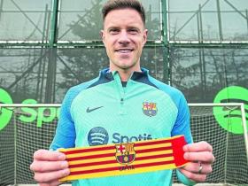 特尔施特根将接受手术，背景下的巴萨纷争