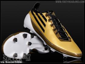 梅西最新款球鞋曝光！复刻2010年金色战靴设计元素
