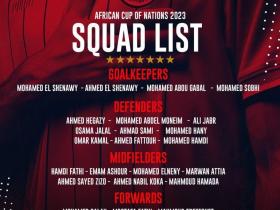 萨拉赫领衔埃及国家队公布非洲杯大名单
