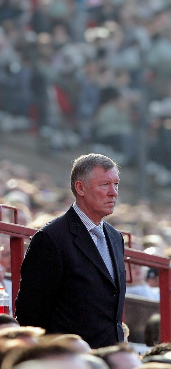 曼联传奇功勋教练弗格森爵士4k