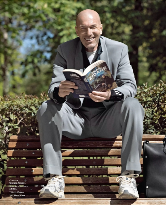 齐达内接受法国gq绅士季刊杂志专访