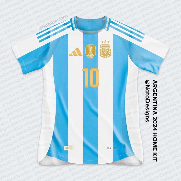 阿根廷国家队2024年主场球衣