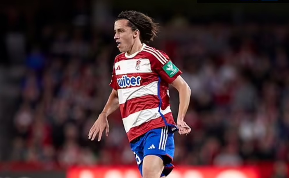 阿尔瓦罗-费尔南德斯现年20岁,目前正租借西甲球队格拉纳达