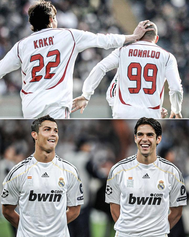 卡卡和罗纳尔多|利雅得胜利|c罗|卡卡|懂球帝