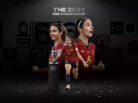 邦马蒂当选FIFA年度最佳女足球员