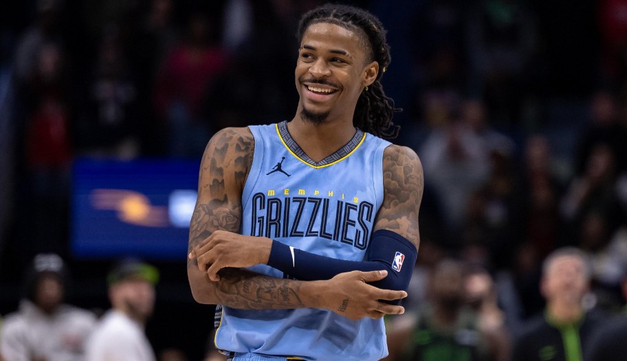 过山车莫兰特全场17中7砍下21分7篮板7助攻次节末节0分