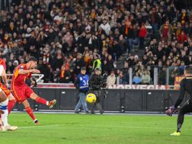罗马凭卢卡库和沙拉维携手助球队2-0战胜维罗纳