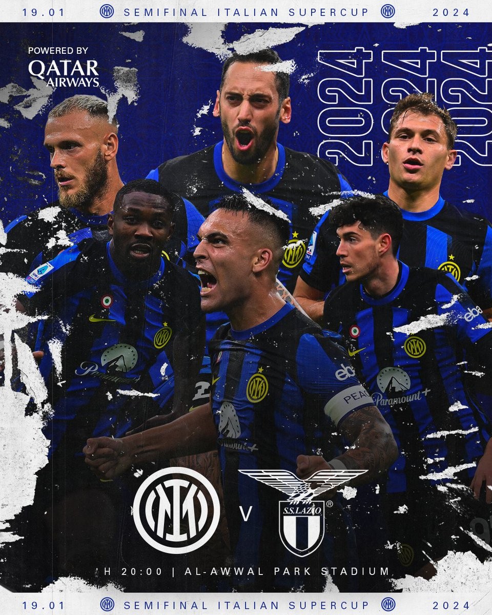 卫冕第一战国米发意超杯半决赛海报劳塔罗c位恰20出镜